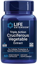 TRIPLE ACTION CRUCIFEROUS VEGETABLE EXTRACT 60 Capsule LIFE EXTENSION