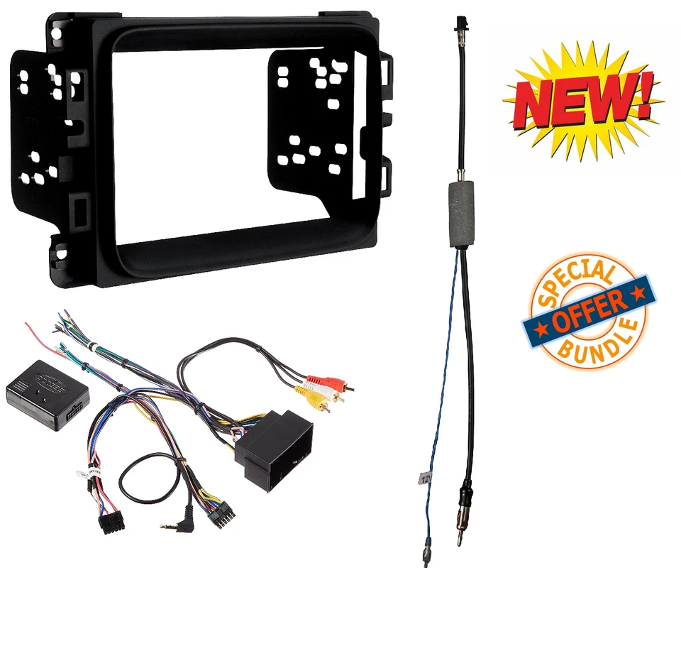 7" Apple CarPlay + Bluetooth Car Stereo Dash Kit for 2013 - 2017 RAM 1500 - Image 4 of 4