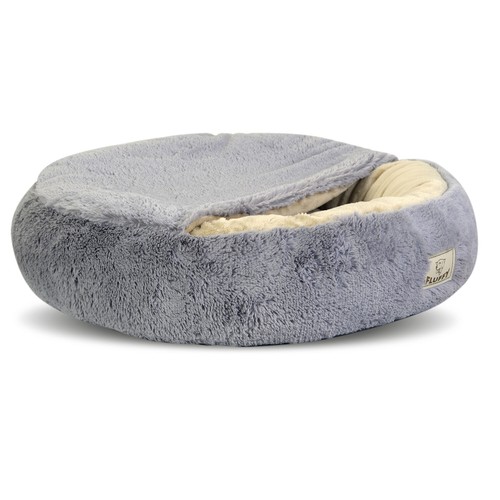 Letto per animali domestici universale Fluffy cappuccio grigio chiaro 60 cm SHAGGYDACH50J-SZ - Foto 4 di 8