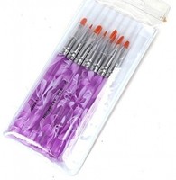 Zxuy 7 X Acrylic Uv Gel Nail False Tips Builder Brush Pen Drawing Brushes Pen Zxuy 7 X Acrylic Uv Gel Nail False Tips Builder Brush Pen Drawing Brushes Pen