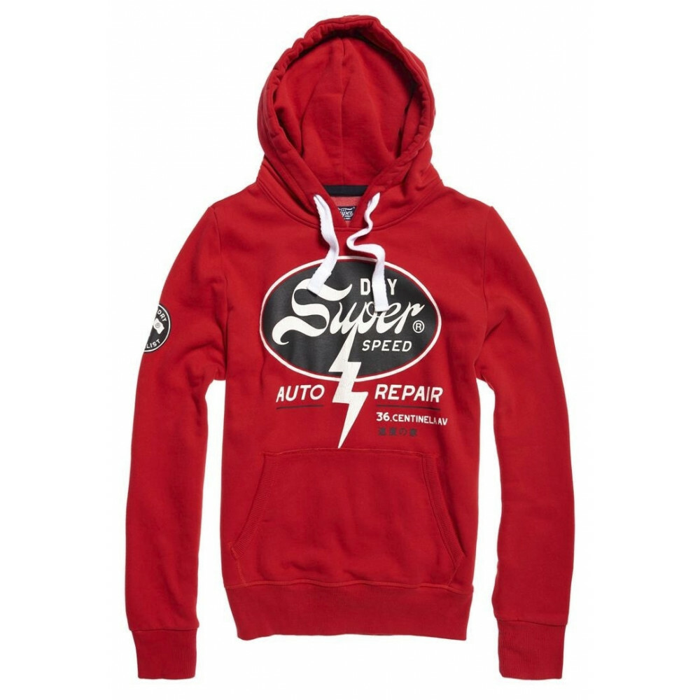 schweiß Capuche Superdry House Of Speed Indiana rot schweiß Capuche Superdry House Of Speed Indiana rot