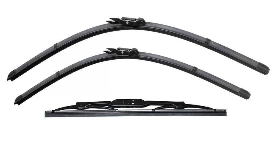 Juego de limpiaparabrisas delantero 26" 15" trasero 11" para Fiat Punto Evo 2009-2012 Foto 3 de 4