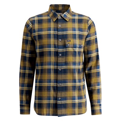 Lundhags Herren Flanellhemd Wanderhemd Järpen Plaid Flannel Shirt