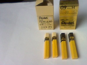 EDDING 2H PENCIL LEADS Tube of 12 4 SIZE CHOICES