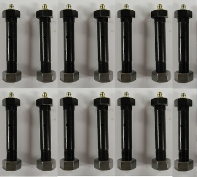 #ad #ad 14pcs Greasable 9 16quot; x 3quot; Wet Shackle Bolts 1.75quot; Spring Trailer Axle 2000 7000 $39.99
