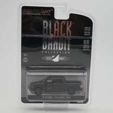 Greenlight 1:64 Black Bandit 2019 Ford F-150 Lariat Sport Diecast Car Model