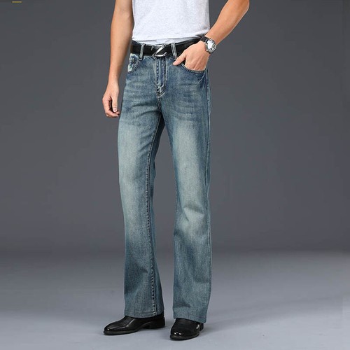 Men Bell Bottom Jeans Vintage 60s 70s 