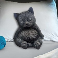 Nemesis Now DAYDREAM Sleeping Black Cat Figurine Ornament 13cm