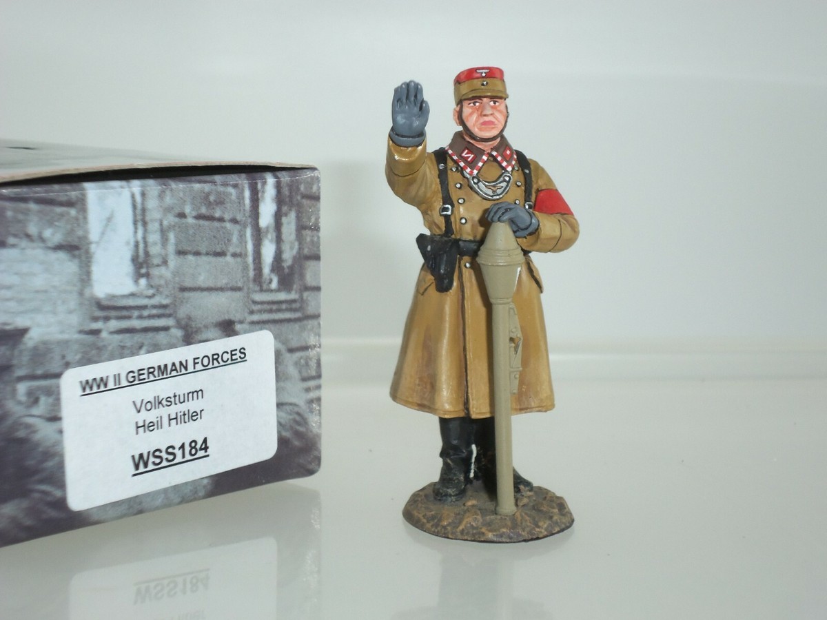 Figurine King & Country WS242 - Soldat Allemand Wehrmacht - 1/32 Plomb Peint