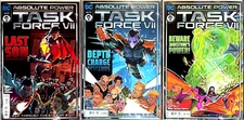 ABSOLUTE POWER TASK FORCE VII #1 2 3 SET 1ST PRINT CVR A PETE WOODS 2024 NM