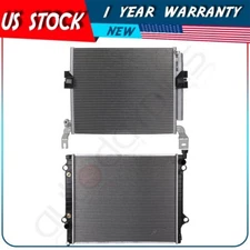 Radiator and AC Condenser Kit For 2012 2013 2014 2015 Toyota Tacoma
