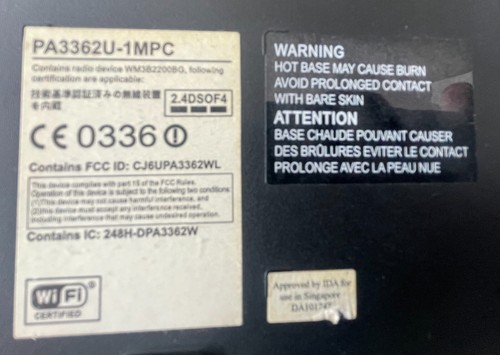Toshiba Satellite MX-30 - Laptop mit Netzteil, Handbuch, div SW wie Recovery etc - Afbeelding 15 van 24