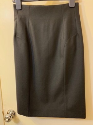 【送料&関税込】Saint Laurent Wool Skirt Saint Laurent Wool Skirt | Black | FARFETCH BH