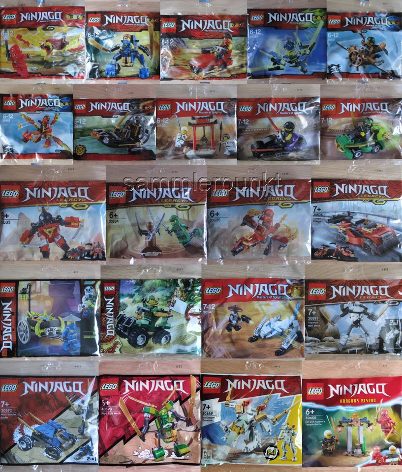 1 LEGO® NINJAGO Promo Mini Building Set -OVP- Ihrer Wahl - Bild 1 von 1