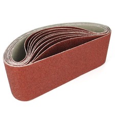 Schleifbänder Set 75x457 Schleifband Bandschleifer K36-K180 Schleifpapier Pack