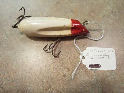 bass king lure VINTAGE NATIONAL BAIT CO. BASS KING LURE 1927
