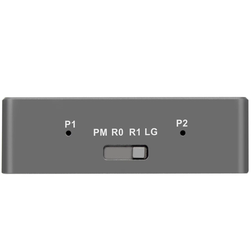 Type-C USB3.2 Gen2 20Gbps Dual Bay M.2 Enclosure for NVME SSDs, RAID Support - Image 3 of 4