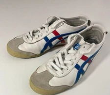 Onitsuka Tiger MEXICO 66 1183C102 100 WHITE BLUE Color Sneakers shoes 24.5cm