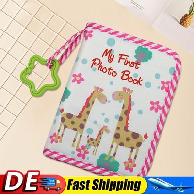 Infant Photo Book Soft Cloth Babys My First Family Album Baby Memory Book Gift