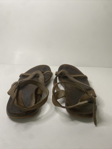 Chaco Sandalen Damen 7 Sofia Knöchelriemen braun Leder Dark Earth. Comfort Sandale - Bild 7 von 11