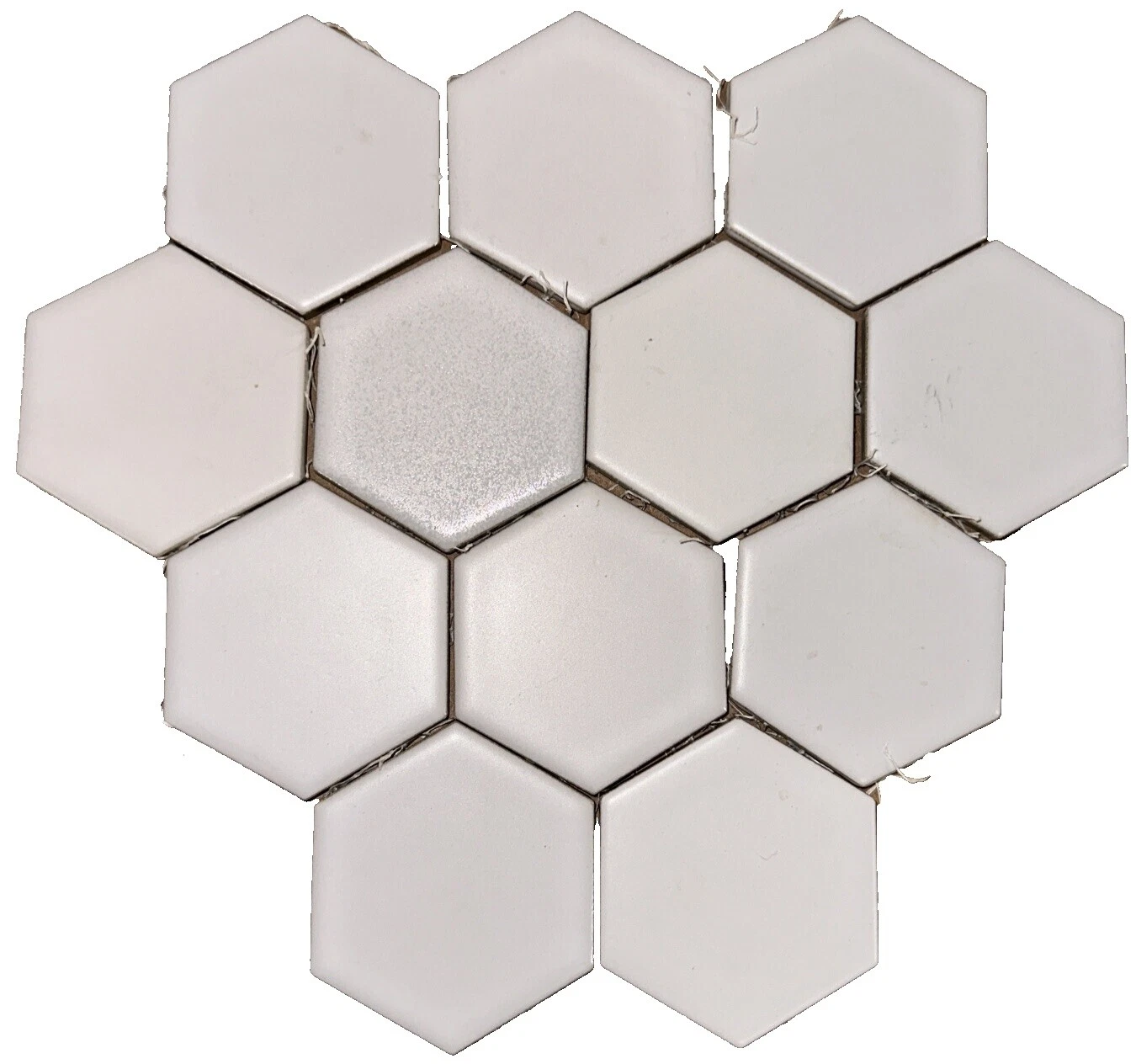 Стеклянная геометрическая шестигранная плитка для пола и стен