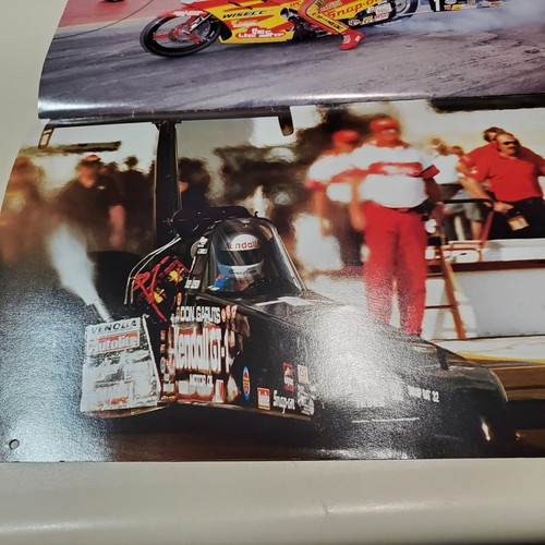 Vintage 1994 racing calendar NHRA TOP FUEL NITRO FUNNY CAR HEMI PRO STOCK - Picture 8 of 8