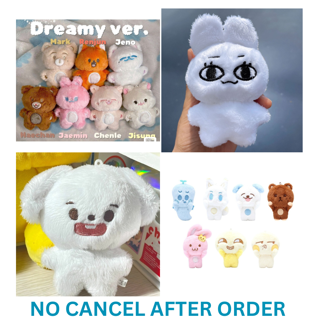 KPOP DECOR] NCT DREAM/127/WISH DOLL KEYCHAIN ANIMAL PLUSH FANMADE