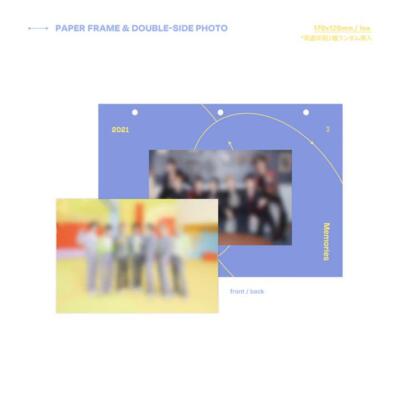 BTS Memories of 2021 Photo book without digital cord&random