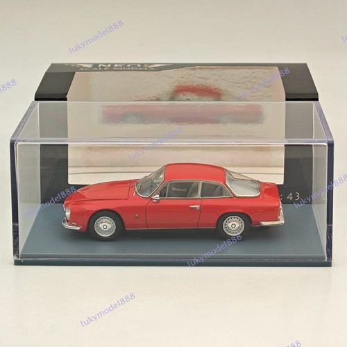 1/43 NEO SCALE MODELS Alfa Romeo 2600 SZ 1967 Red Resin Car Limited Collection - 第 1/7 張圖片