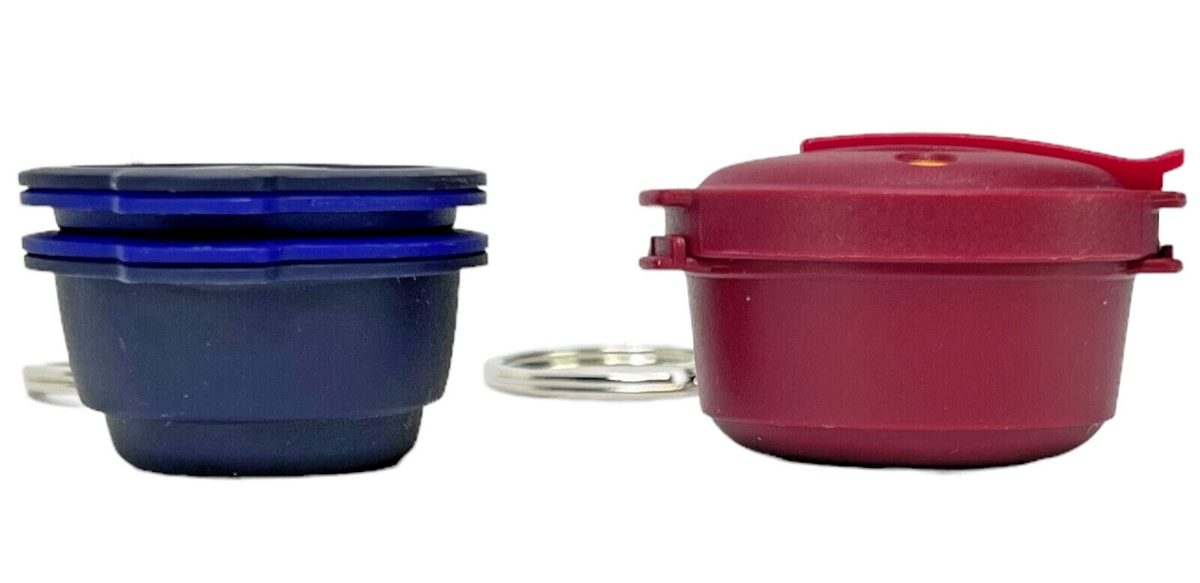 Set Of 4 New Tupperware Keychains | eBay