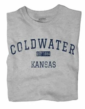 Coldwater Kansas KS T-Shirt EST