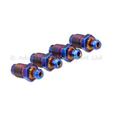 4x Titanium Bleed Nipple Screws M10 x 1.0 Neo for Hyundai Genesis Coupe R-Spec
