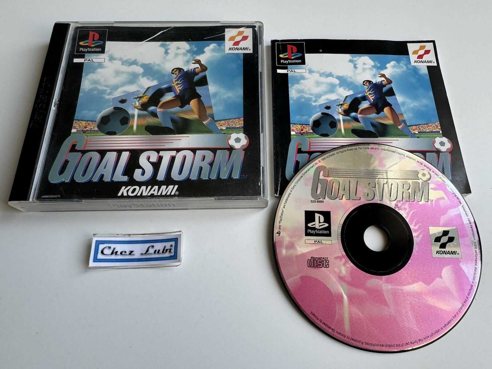 Goal Storm / GoalStorm Football - Sony PlayStation PS1 - PAL EUR - Avec Notice