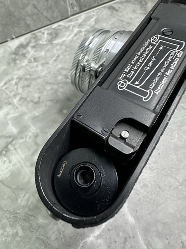 Leica D. R.P. Ernst Leitz Wetzlar Germany Nº 525277 Film Camera W/Case & Meter - Picture 10 of 24
