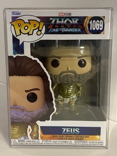 Funko Pop! Vinyl Marvel Zeus 1069 Thor Love & Thunder w/ Protector