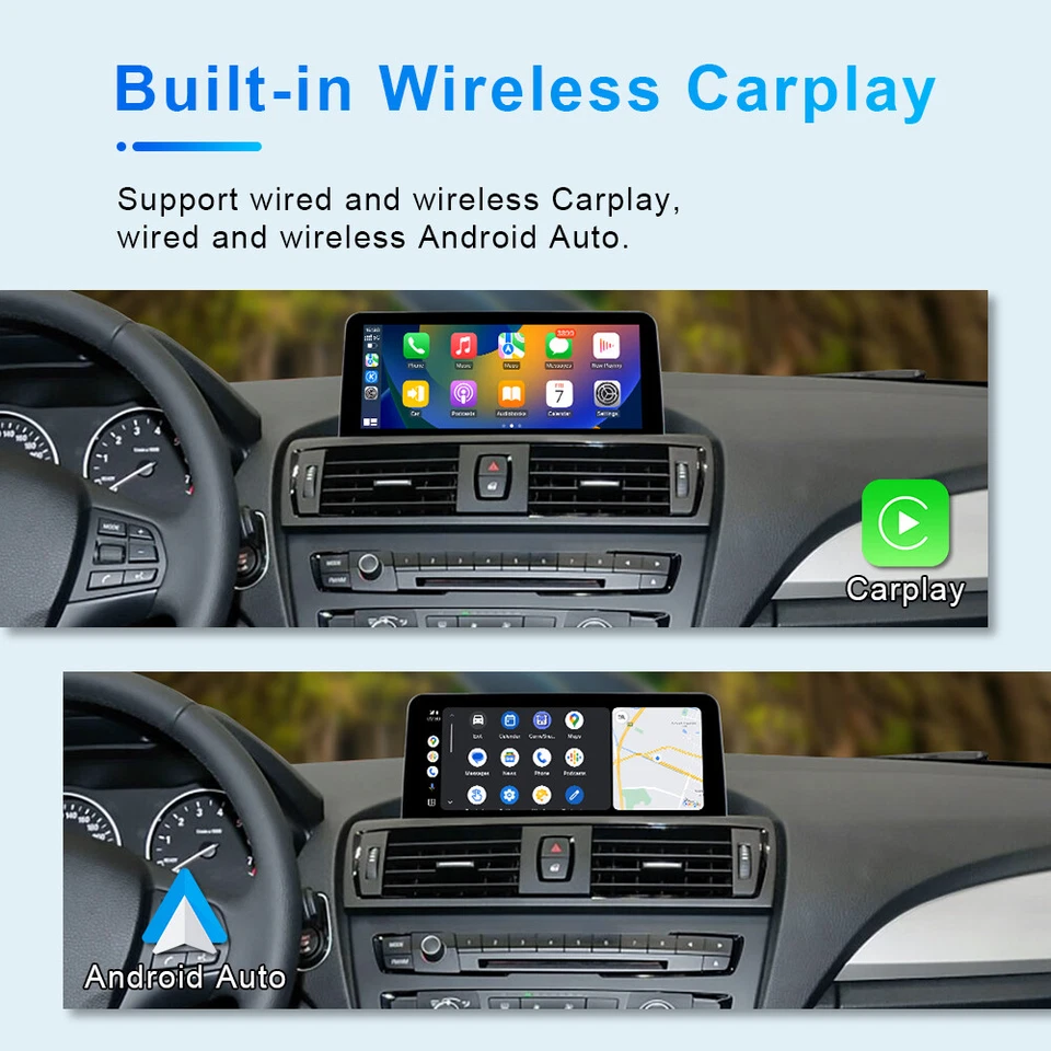 For BMW 1 Series F20 2013-2016 NBT 10.25 inch Car Multimedia Screen Stereo Video - Imagen 3 de 4