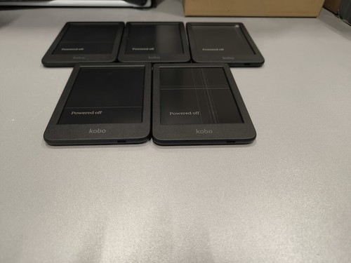 Lot of 5 Kobo N365 & N367 eReaders - Used, Screen Defect - Afbeelding 10 van 13