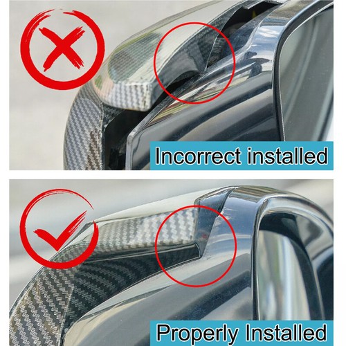 2x Rear Mirror Cover Caps M Style Gloss Black For BMW X3 X4 X5 X6 X7 G01 G02 G06 - Picture 5 of 18