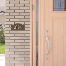 Rolling Hills Mini Personalized Address Plaque