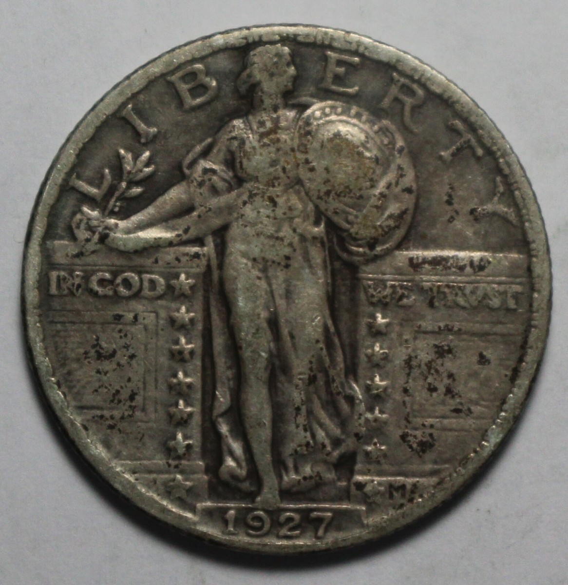 キャプテン3点 1927 Standing Liberty Quarter ZC326 | eBay