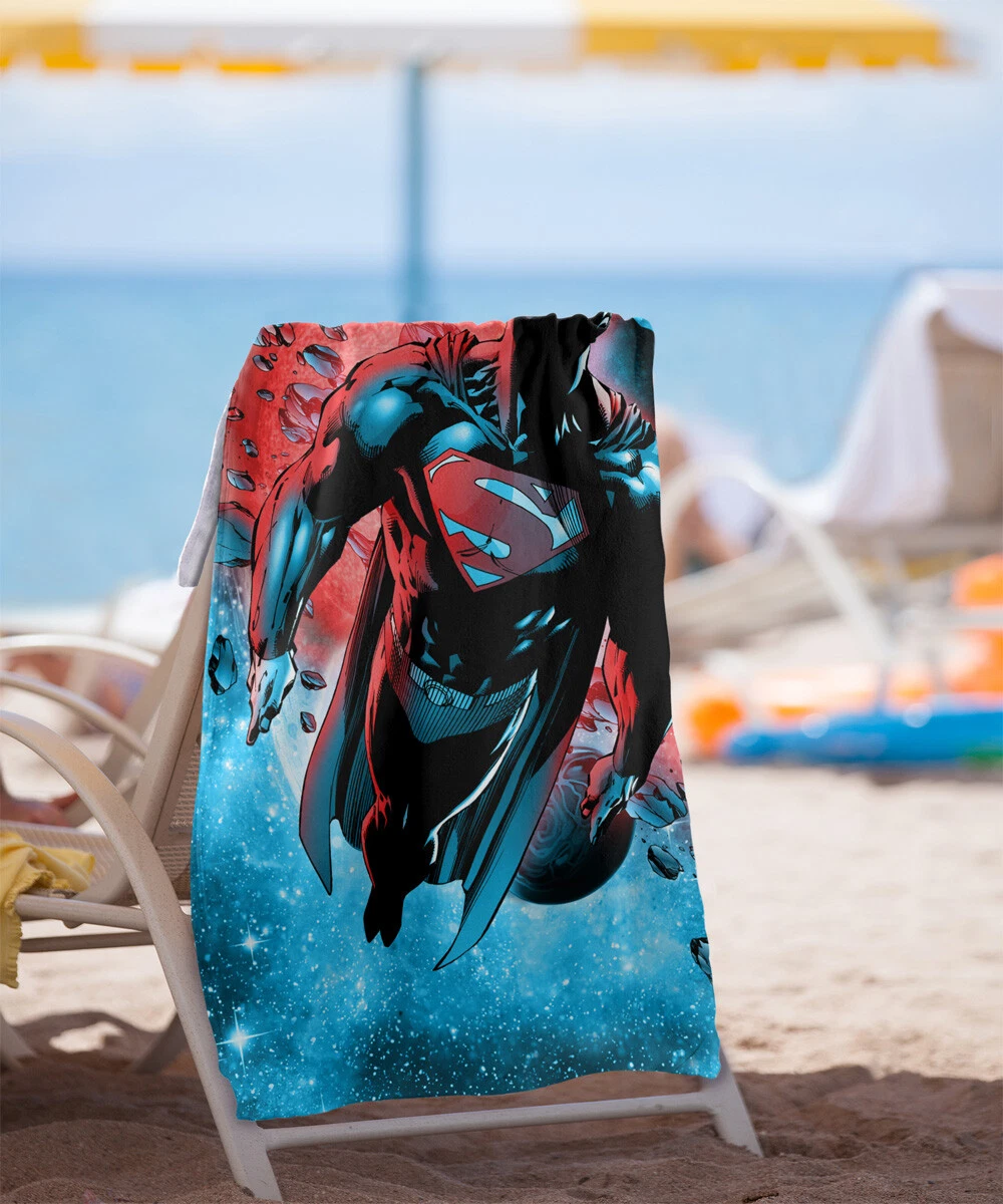 Superman Super Cosmos Officially Licensed Beach Towel 30"x60"