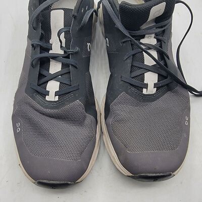 On Cloudrunner Mens 13 Running Shoes Black Gray Sneakers Athletic Casual On Cloudrunner Mens 13 Running Shoes Black Gray Sneakers  main image 4