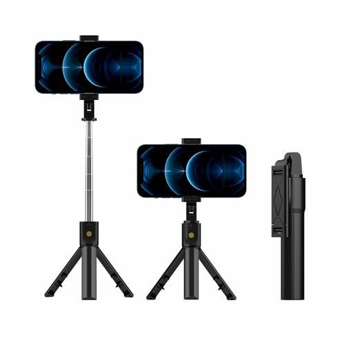 Bluetooth Selfie Stick Tripod Adjustable Desk Stand For iPhone Samsung Android - Picture 6 of 12