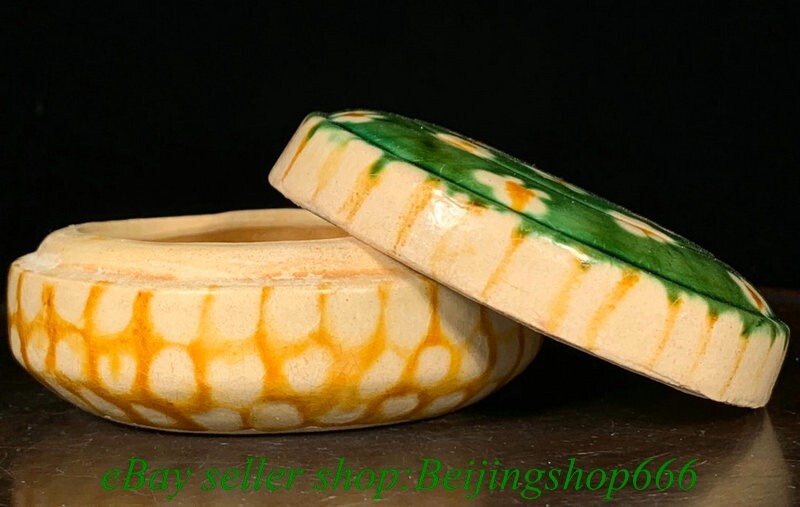 4" Old Chinese Tang Sancai Pottery Dynasty Flower Printing cartridge eBay