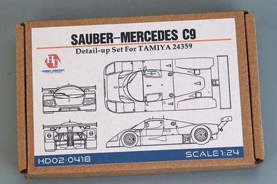 Hobby Design HD02-0418 1/24 Sauber Mercedes C9 Detail Up Set for Tamiya 24359