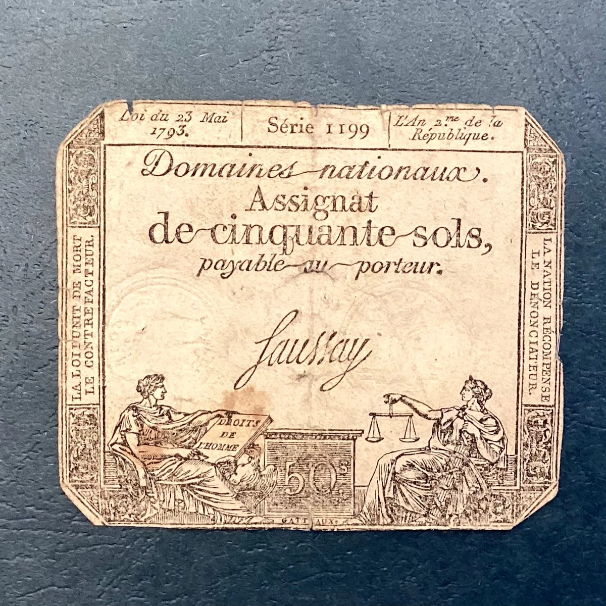 なっけページ 1793 Year French Paper Money for sale | eBay