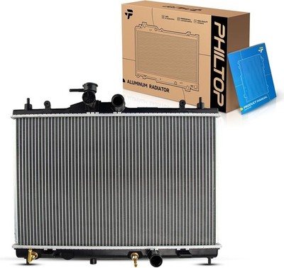 New Radiator 23-1/4''Core Compatible With 2007-2011 Versa 2009-2014 Cube FastShip