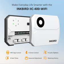 Sistema di irrigazione INKBIRD Wi-Fi Giardino IIC-400 Wfi 4 zone irrigatore controller