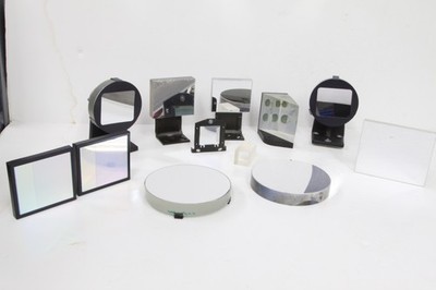 Lot of 12 UV/VIS Spectrometer parts Optics Mirrors Diffraction Gratings