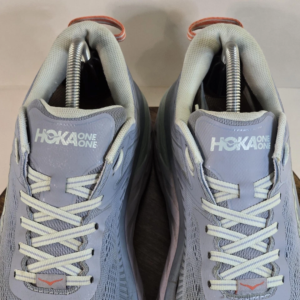 Zapatos Hoka One One Bondi 7 para mujer talla 10 anchos azules para correr 1110531 BFBG Foto 4 de 4